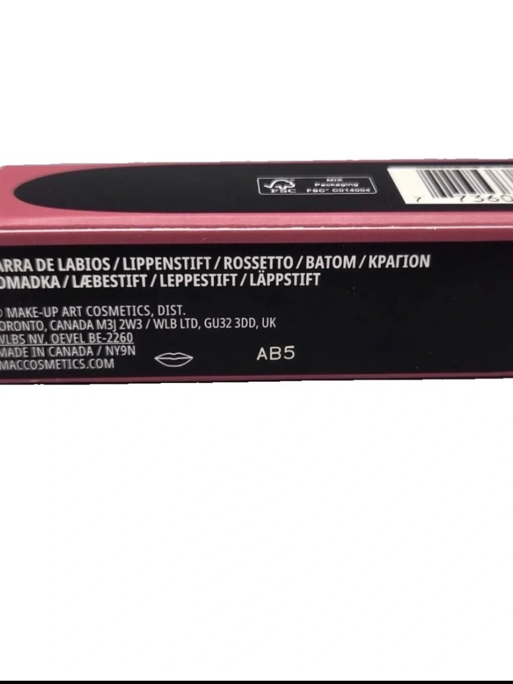 MACXimal 686 LIPSTICK SNOB Matte Lipstick Full Size 0.12 OZ NIB